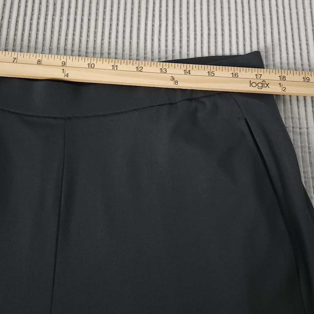 Eileen Fisher Large Gray TENCEL Lyocell Pants Sustainable Quiet Luxury‎ - Picture 7 of 9